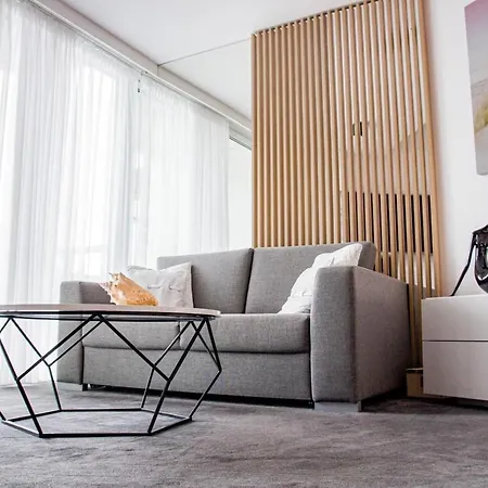 公寓 Seaside Prywatny Apartament Studio Przy Plazy Taras Widok Na Morze