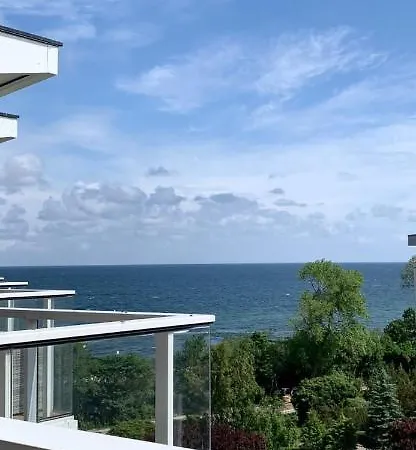 Seaside Prywatny Apartament Studio Przy Plazy Taras Widok Na Morze 公寓 科沃布热格