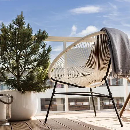 Seaside Prywatny Apartament Studio Przy Plazy Taras Widok Na Morze 公寓 科沃布热格