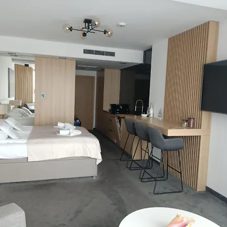 Seaside Prywatny Apartament Studio Przy Plazy Taras Widok Na Morze * 科沃布热格
